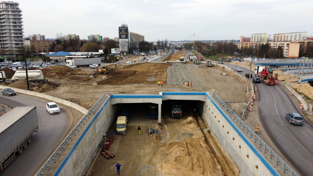 Kraków Opolska auta już WKRÓTCE wjadą do tunelu Inżynieria