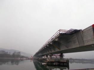 Budowa mostu w Kurowie. Fot. GDDKiA