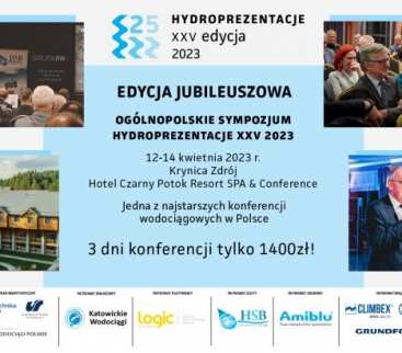Jubileuszowa 25 edycja Hydroprezentacji już w kwietniu! avatar
