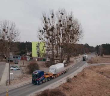 Pomorze Zachodnie. Na budowę ciepłowni gazowej przyjechały kotły