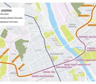 Kolejne stacje II linii metra: więcej czasu na składanie ofert avatar