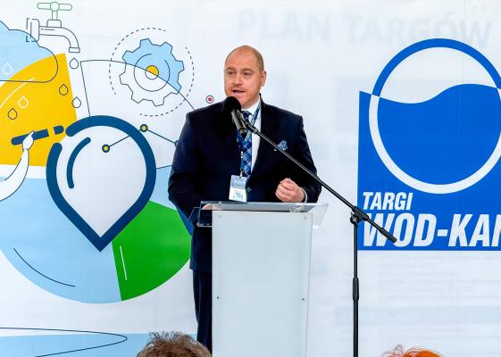Zdjęcie Paweł Sikorski, prezes Izby Gospodarczej „Wodociągi Polskie”. Fot. www.inzynieria.com