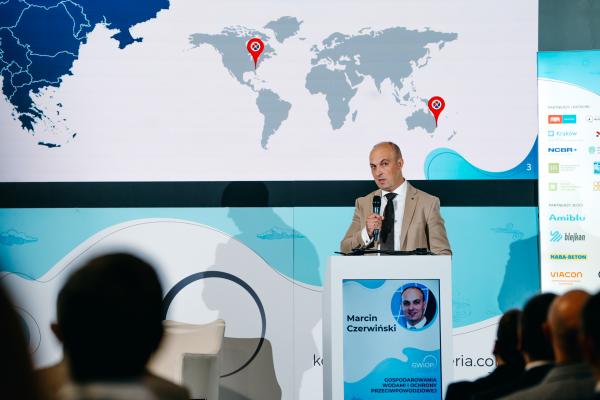 Zdjęcie IV Kongres Gospodarowania Wodami i Ochrony Przeciwpowodziowej. Marcin Czerwiński, Dyrektor Zarządzający, BBA Pumps PL. fot. Quality Studio dla www.inzynieria.com