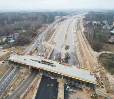 Autostrada A2. Odcinek Siedlce Południe–Malinowiec gotowy w 70%