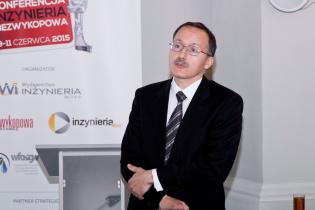 13. Konferencja, Wystawa i pokazy Technologii INŻYNIERIA BEZWYKOPOWA, Kraków - Bielany, 2015 r. Paweł Pill - Uponor Infra. fot. Quality Studio dla www.inzynieria.com