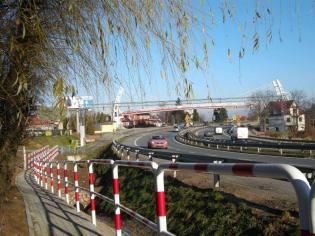 Kładka dla pieszych w Gaju. Fot. z archiwum GDDKiA O/Kraków