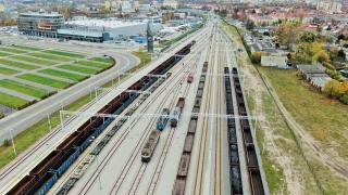 Port Gdańsk zyskał lepszy dostęp do kolei. Fot. Szymon Danielek/PKP PLK