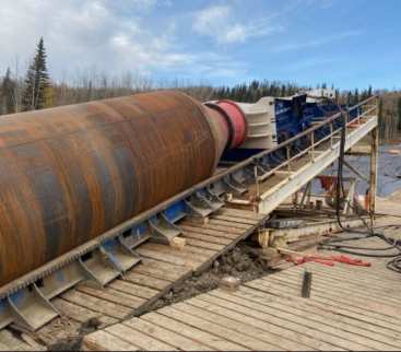 Kanada. Przekroczenie rzeki Murray podczas budowy gazociągu avatar