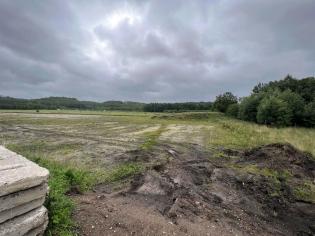 Plac składowy. Fot. GDDKiA