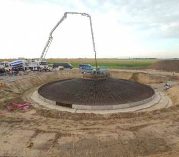 Budowa jednej z największych farm wiatrowych w Polsce. Fundamenty gotowe avatar