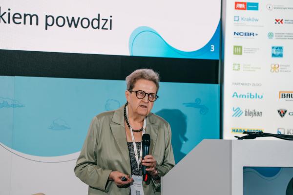 Zdjęcie IV Kongres Gospodarowania Wodami i Ochrony Przeciwpowodziowej. Prof. dr hab. inż. Elżbieta Nachlik, Politechnika Krakowska. fot. Quality Studio dla www.inzynieria.com
