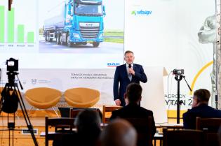 Zbigniew Kołodziejek (DAF Trucks Polska sp. z o.o.).XI Konferencja Geoinżynieria w Budownictwie. Fot. Quality Studio
