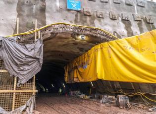 Budowa tunelu w ciągu drogi S3. Fot. GDDKiA