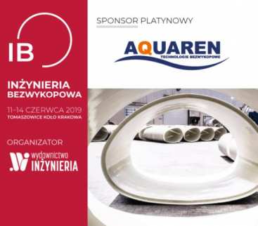 „INŻYNIERIA Bezwykopowa” 2019. Aquaren Platynowym Sponsorem avatar