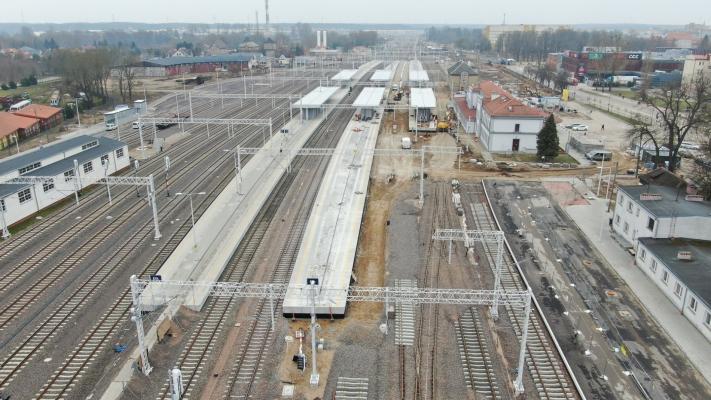 Zdjęcie Stacja w Ełku. Fot. Paweł Chamera/PKP PLK