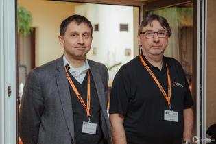XI seminarium JL Maskiner dla branży wiertniczej. Od lewej: Andrea Muzzi i Roger Sjolin (obaj (JLM Scandinavia). Fot. Quality Studio