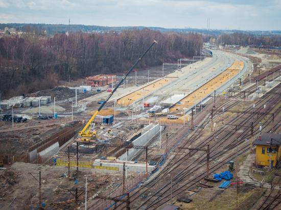 Zdjęcie Prace na stacji Zebrzydowice. Fot. Łukasz Hachuła/PKP PLK