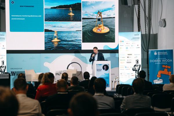 Zdjęcie IV Kongres Gospodarowania Wodami i Ochrony Przeciwpowodziowej. Ksawery Skąpski, ENVISUM Consulting. fot. Quality Studio dla www.inzynieria.com