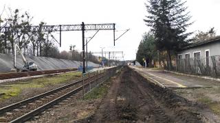 Stacja Tarnobrzeg. Demontaż nawierzchni torowej i magazyn tłucznia. Fot. Mariusz Kucharski/PKP PLK