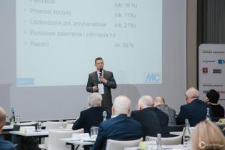 Adam Gonera, MC-Bauchemie sp. z o.o. IV Konferencja „Renowacja Wykładzinami (Rękawami) Utwardzanymi na Miejscu”. Fot. Quality Studio dla www.inzynieria.com