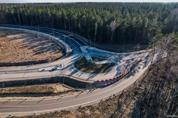 Zdjęcie Węzeł Bielsk Podlaski Zachód. Fot. GDDKiA