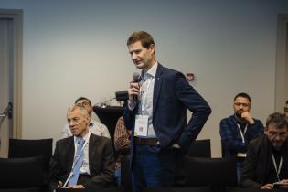 dr inż. Bogdan Przybyła, Politechnika Wrocławska. Debata. X Konferencja Bezwykopowa Rehabilitacja. fot. Quality Studio dla www.inzynieria.com