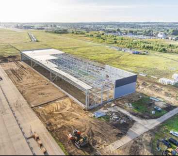 W porcie lotniczym powstaje Katowice hangar dla lotnictwa ogólnego avatar