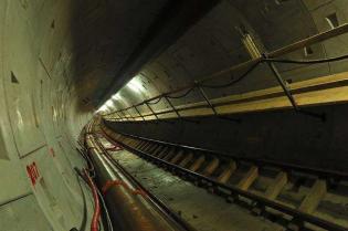 Tunel pod Wisłą. Fot. Przedsiębiorstwo Robót Górniczych 