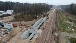 Bojary – budowa przystanku i przejścia podziemnego. Fot. Artur Lewandowski/PKP PLK