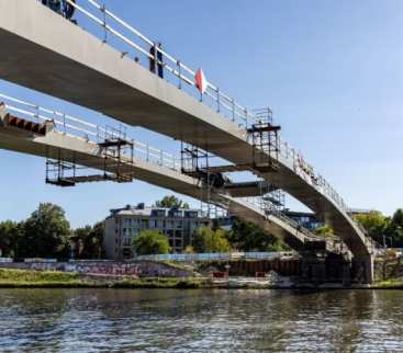 Kraków: budowa kładki nad Wisłą wchodzi w kolejny etap avatar