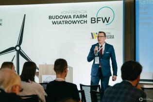 I Konferencja Budowa Farm Wiatrowych. Janusz Czajkowski (Ramboll Polska sp. z o.o.). Fot. Quality Studio dla inzynieria.com