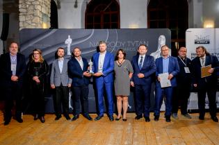 Uroczysta gala – rozdanie nagród TYTAN. XI Konferencja Geoinżynieria w Budownictwie. Fot. Quality Studio