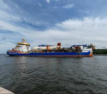 Rozpoczęto pogłębianie dna Zatoki Gdańskiej pod terminal FSRU avatar