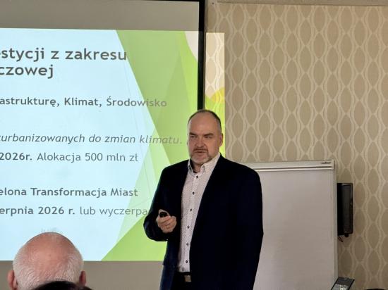 Zdjęcie IV Szkolenie dla kadry zarządzającej przedsiębiorstwami wodociągowo-kanalizacyjnymi. Wojciech Szymborski, AqaresFot. inzynieria.com