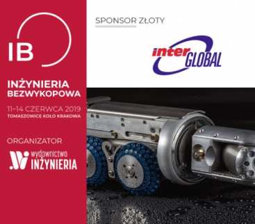 „INŻYNIERIA Bezwykopowa” 2019: Inter Global Złotym Sponsorem wydarzenia avatar
