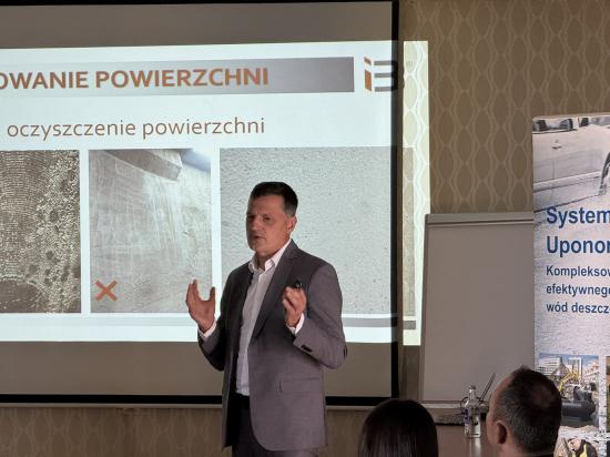 Zdjęcie IV Szkolenie dla kadry zarządzającej przedsiębiorstwami wodociągowo-kanalizacyjnymi. Sylwester Stankiewicz, Immerbau. Fot. inzynieria.com