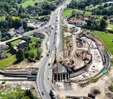 Zakopianka. W Krzyszkowicach powstaną drogi do węzła z tunelem avatar