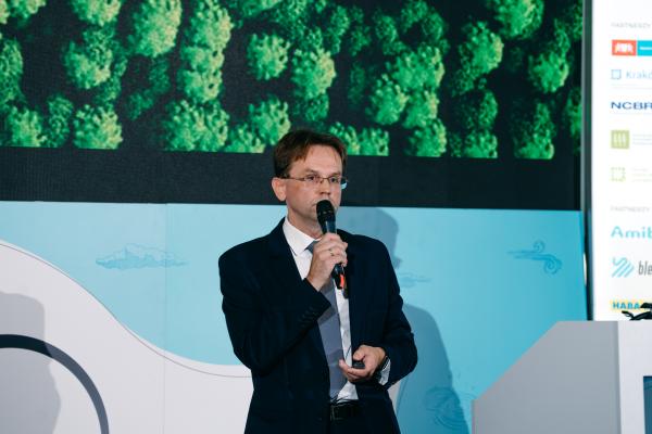 Zdjęcie IV Kongres Gospodarowania Wodami i Ochrony Przeciwpowodziowej. Arkadiusz Krawiec, Kierownik ds. Rozwoju Sprzedaży, KSB Polska. fot. Quality Studio dla www.inzynieria.com