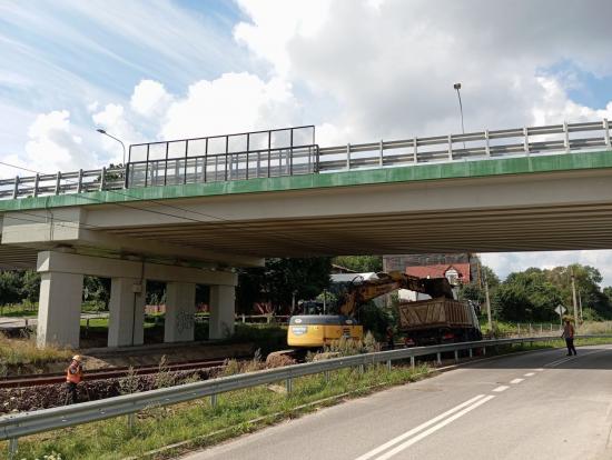 Zdjęcie Ostróda, prace torowe. Fot. Filip Korpala/PKP PLK