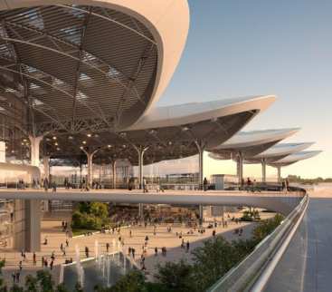 CPK przedstawia koncepcję architektoniczną lotniska przesiadkowego avatar