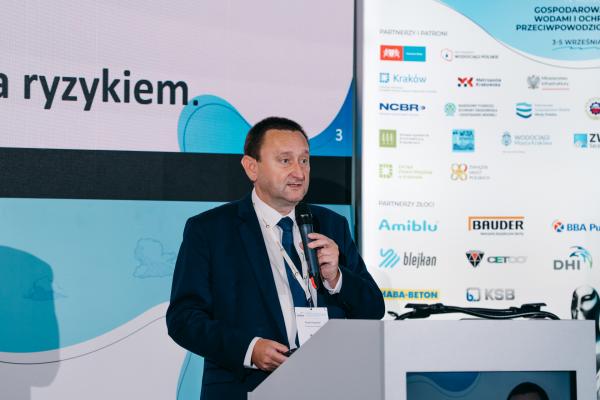 Zdjęcie IV Kongres Gospodarowania Wodami i Ochrony Przeciwpowodziowej. Dr hab. inż. Paweł Popielski, prof. PW, Politechnika Warszawska. fot. Quality Studio dla www.inzynieria.com