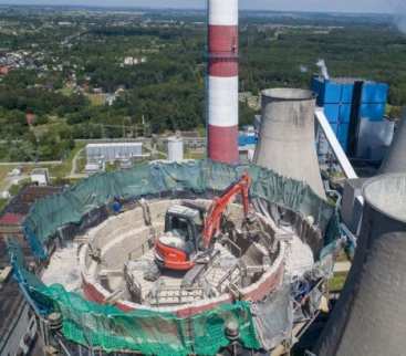 Wyburzanie komina w Elektrowni Łagisza avatar