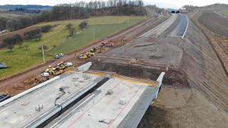 Budowa drogi ekspresowej S3 na odcinku Bolków - Kamienna Góra fot. GDDKiA