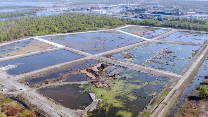 Zdjęcie Przebudowa nabrzeży w Porcie Szczecin. Fot. mat. prasowe Grupy NDI
