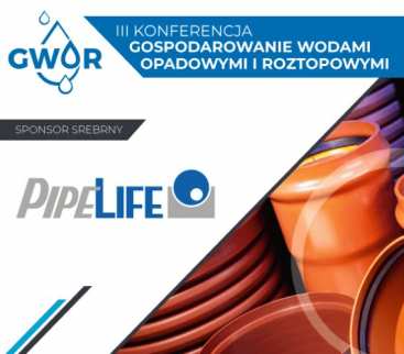Pipelife Polska S.A. Sponsorem Srebrnym III Konferencji GWOR avatar