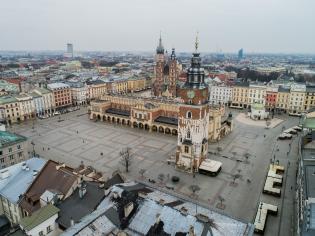 Kraków w czasie pandemii. fot. Quality Studio dla www.inzynieria.com
