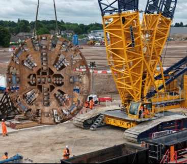 HS2. Demontaż maszyny TBM po wydrążeniu tunelu Bromford w Anglii avatar