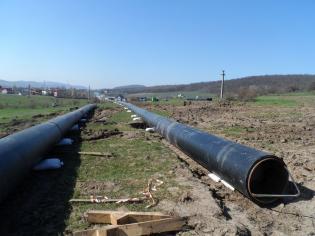 Lata 2013–2015. Bystrzyca, Rumunia – Renowacja magistrali wodociągowej metoda reliningu długiego rurami PEHD WehoPipe DN920, 740 i 540 – 8,5 km
