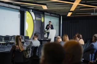 Adrian Koziołek, International PIPE Solutions. X Konferencja Bezwykopowa Rehabilitacja. fot. Quality Studio dla www.inzynieria.com