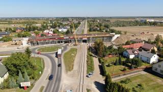 Budowa wiaduktu drogowego w Mielcu. Fot. Krzysztof Dzidek/PKP PLK